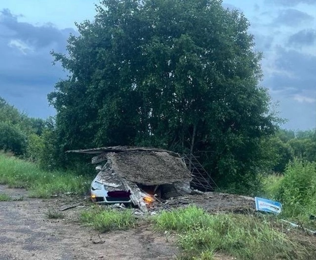 Вчера в 19:50 на 17 километре дороги «Окуловка-Угловка» в ?...
