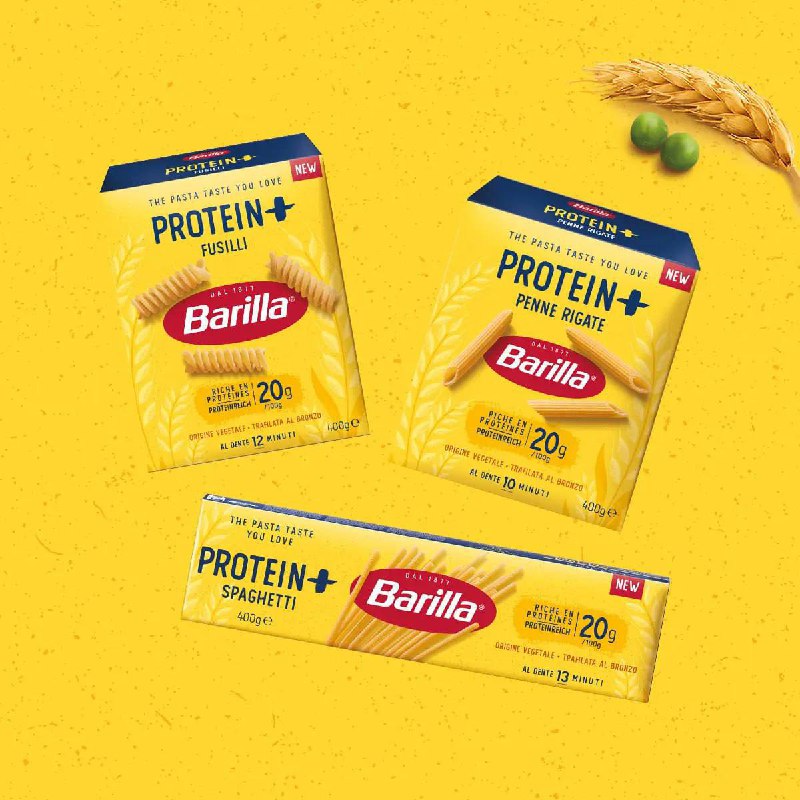 Barilla выпустила протеиновые макароны с 20 граммами белка на 100 граммов продукта.
В составе — ма