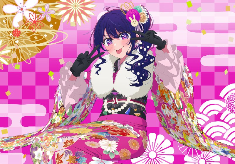 🎄Новые новогодние иллюстрации различных аниме часть 2