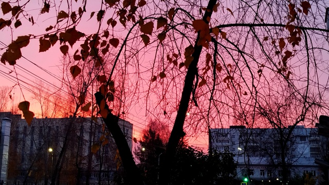 Рассвет сегодня, 21.10.25г.,кто снимал еще,поделитесь крас?...