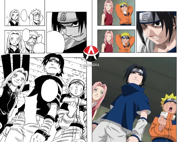🌀Сравниваем «Наруто»: манга х 22/25 серии [арка «Экзамен...