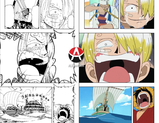 ☠Сравниваем «Ван-Пис»: манга x 29 и 30 серии [арка «Рестор...