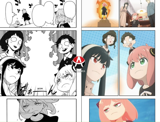 ? Сравниваем [club67838356|«Семью Шпиона»]: манга х 5 серия 3 ?...