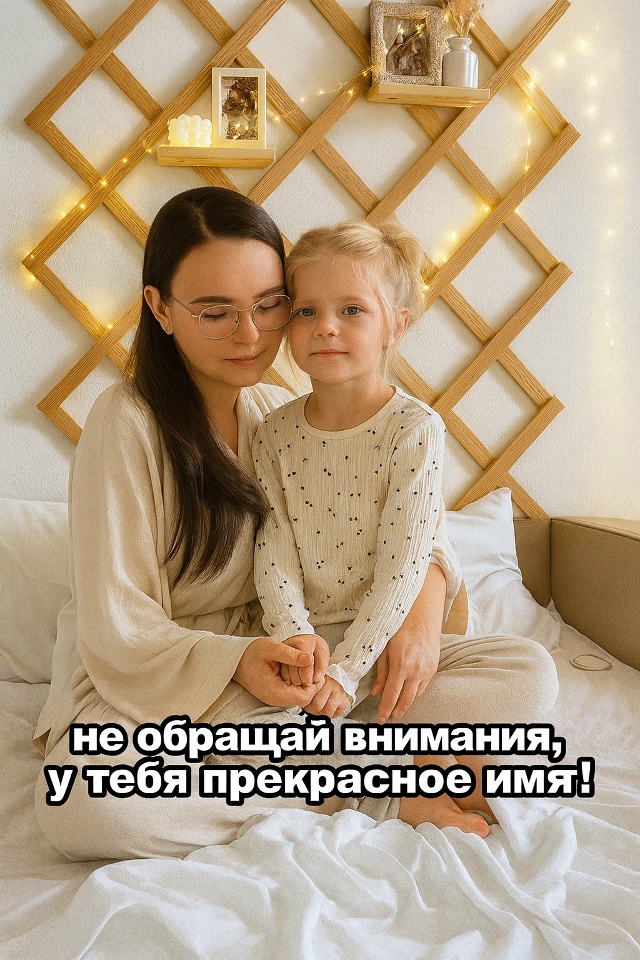 Бежевая мама назвала дочь Бежевина и похвасталась эти?...