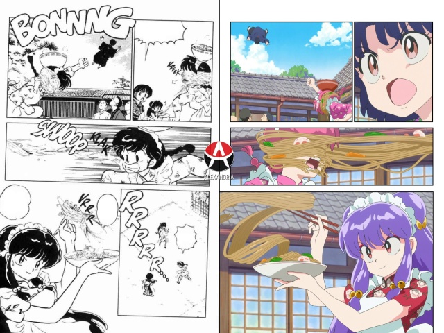 ❤ Сравниваем «Ранма 1/2»: манга х 5 серия 2 сезона ремейк?...