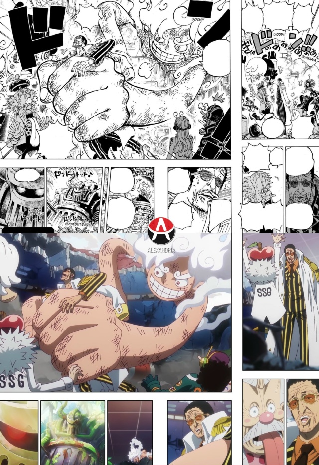 ☠ Сравниваем «Ван-Пис»: манга х 1123/1126 серии аниме.
#сра?...