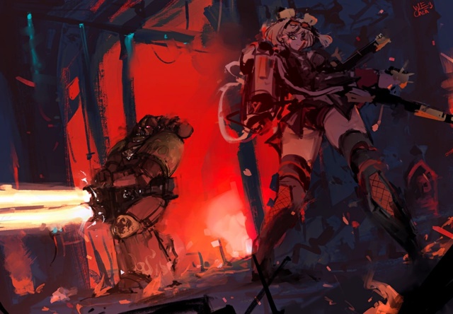 Кроссовер: Warhammer 40K + Zenless Zone Zero