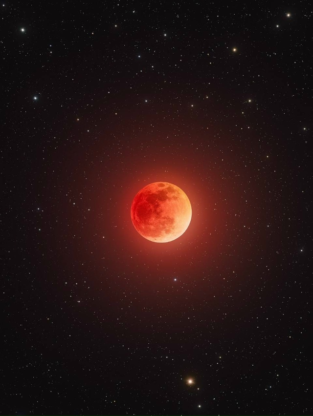 Во время редкого затмения американскому фотографу уда...