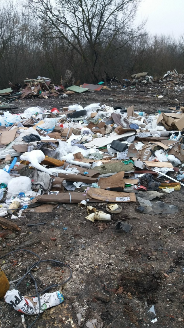 Вот такая вот картина недалеко от городских очистных, ?...