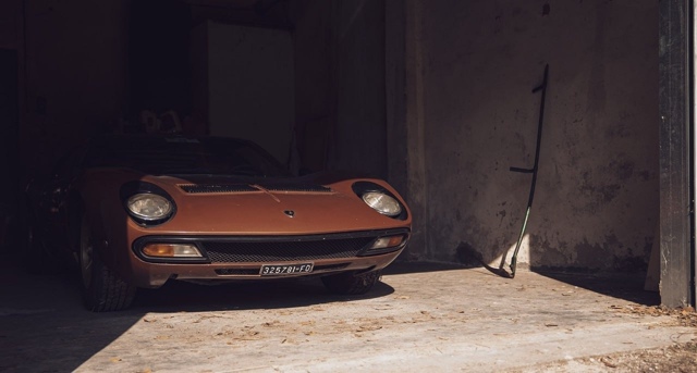 Утраченное сокровище: редчайшую Lamborghini Miura 1972 года нашл...