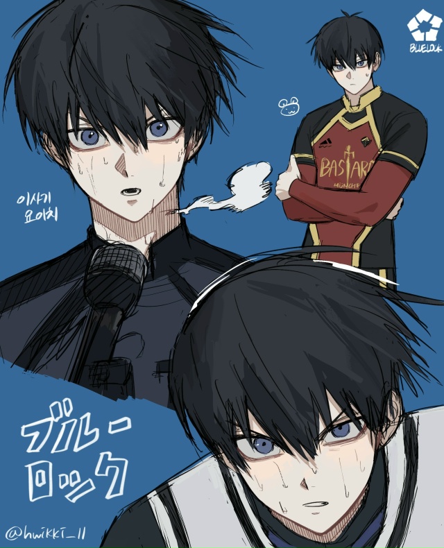 #Blue_Lock / Синяя тюрьма: Блю Лок
Art: hwikki_11