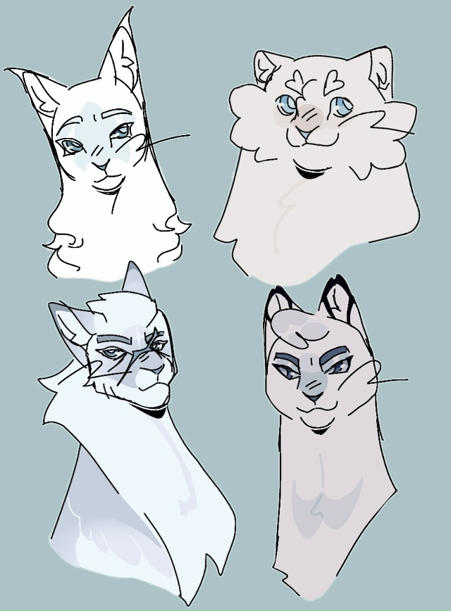 Белоснежка, Белохвост, Звездная Метель и Белогривка
© ...