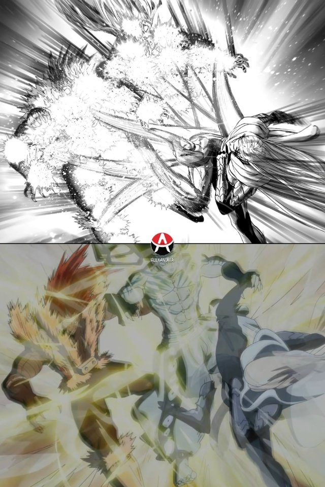 👊 Сравниваем [club50378987|«Ванпанчмен»]: манга х 8 серия 3 се...