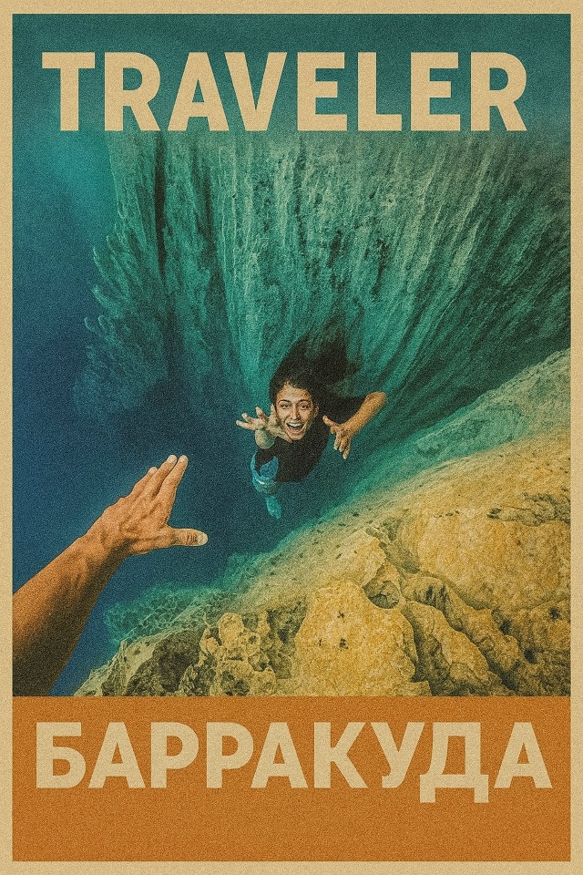 🌍 Озеро Барракуда — одно из самых необычных мест в ми?...