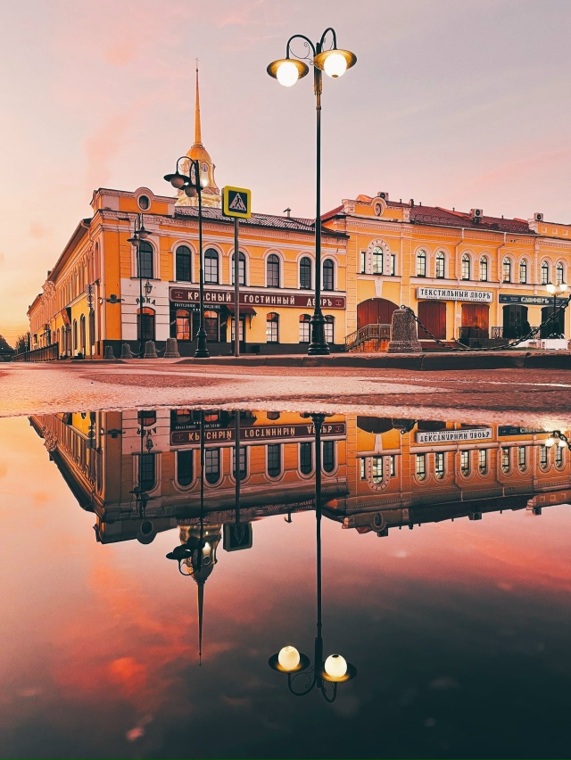 Утро в Рыбинске ❤ 📷 Сергей Чекалов