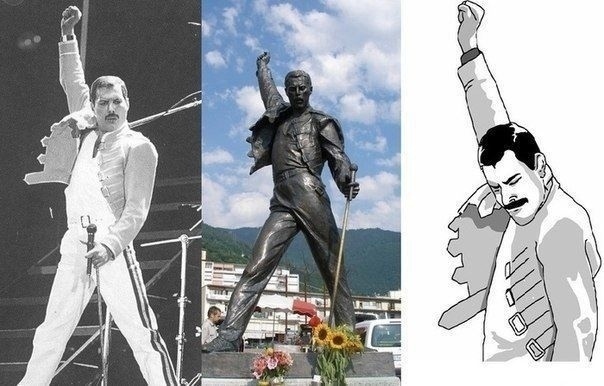 Память Великому
24 ноября 1991 гoда умер Фредди Меркьюри.