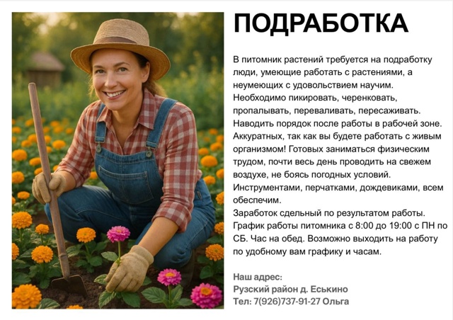 ❗️Приглашаем на подработку с высокой оплатой❗️ тел.:...