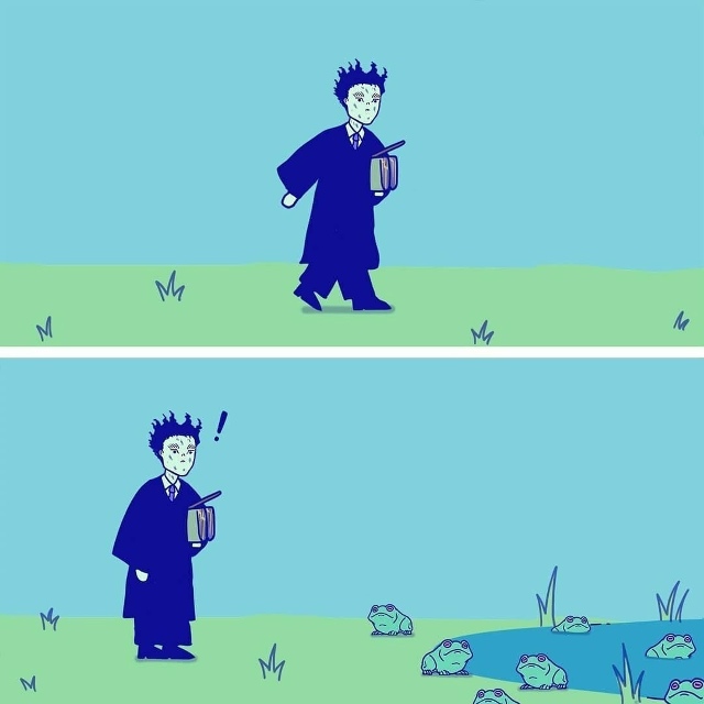 Злопамятный человечек попался