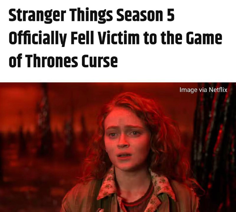 «Хуже, чем финал «Игры престолов». Финал «Очень странных дел» разносят за худшую концовку среди сери