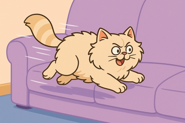 Персидские кошки
Эти пушистики на самом деле не ленивы...