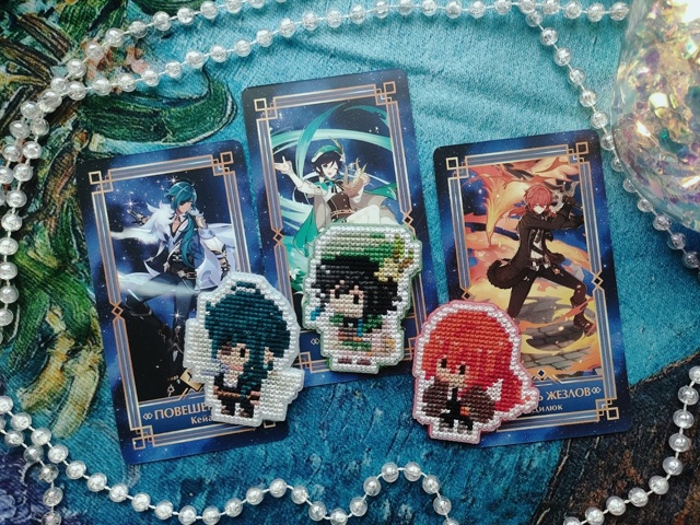 Хочу поделиться своими украшениями по геншину 💫 Дела...