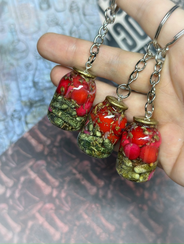 Брелок «Бабушкины заготовки»⁠⁠
Представил этот брел...