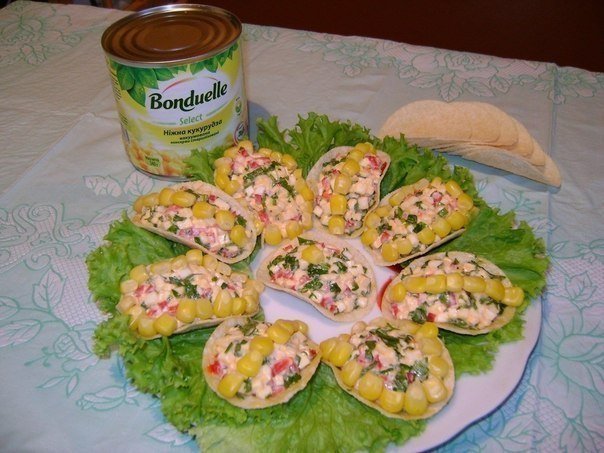 Закуска на чипсах: 7 вариантов оригинальной начинки