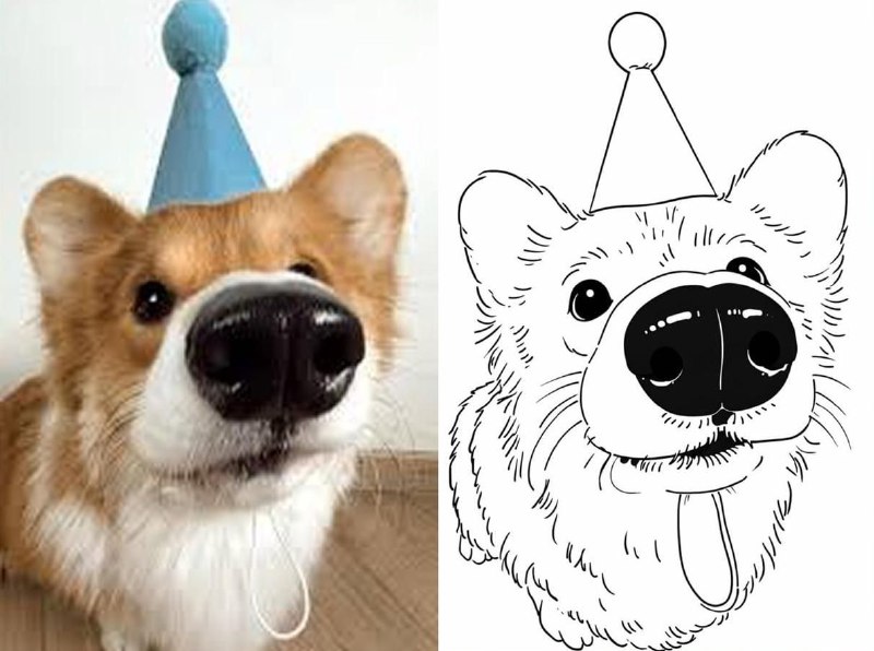 ✏️ Как превратить любую картинку в раскраску
Больше не нужно покупать бесконечные книги-раскраски