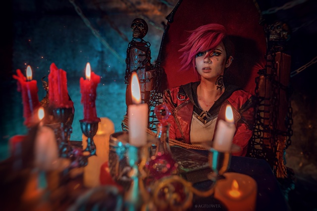 Косплей на Джинкс и Вай из Arcane от AGflower и Liza Nikitchuk.
Фото ??...