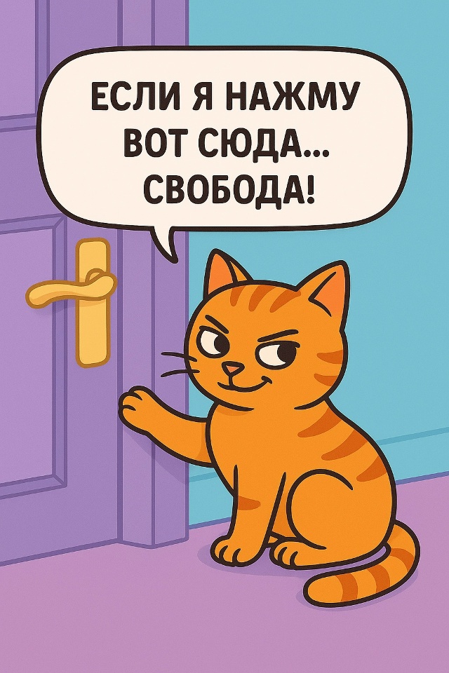 Когда надоели хозяева, можно и сбежать