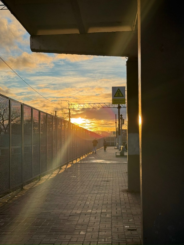 Утро в Видном🖤