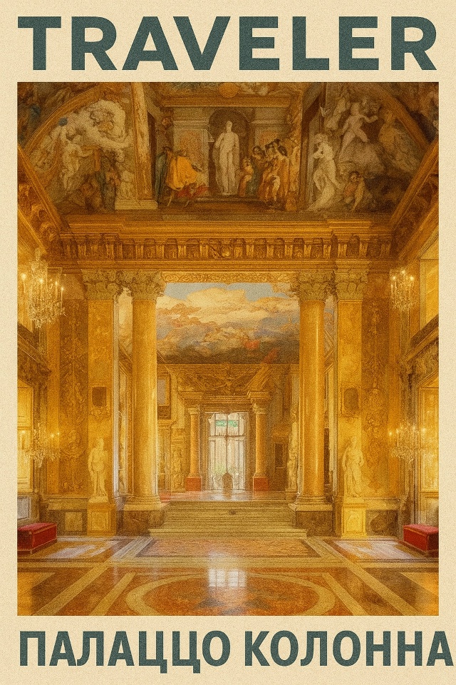 🌍Палаццо Колонна — один из самых впечатляющих дворцо...