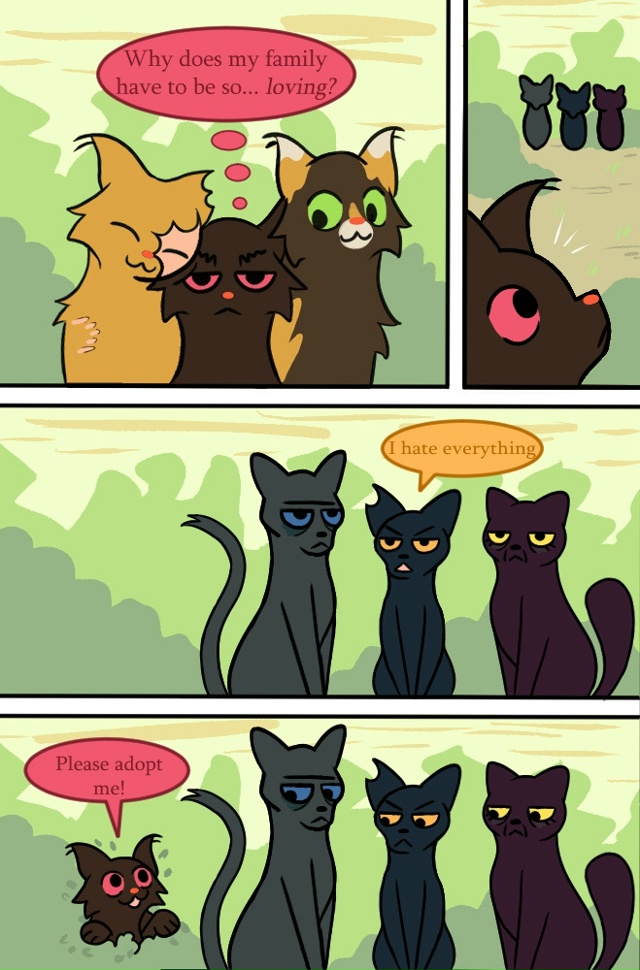 «Почему моя семья должна быть такой… любящей?»
— Я не?...