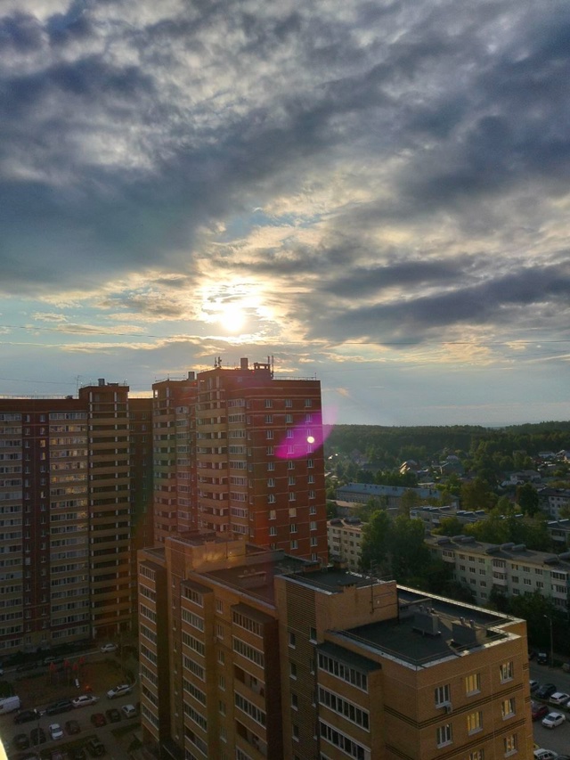 г Пермь рассвет