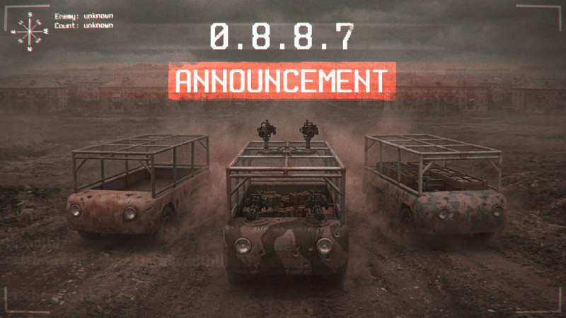 #DoomsDay_Tyranny
Анонс контентного патча 0.8.8.7
Работа над долгожданным патчем с продолжением сю