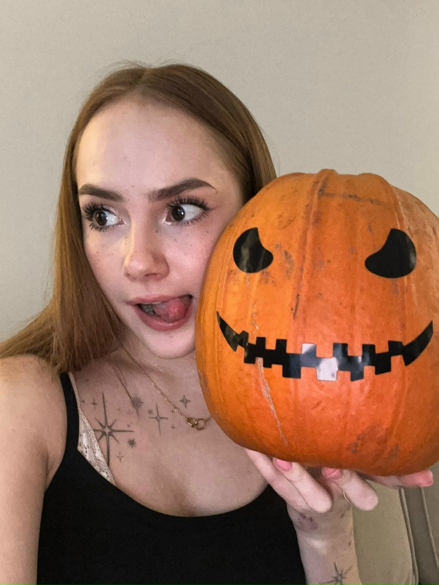 Вяжу тыква-шапку 🎃