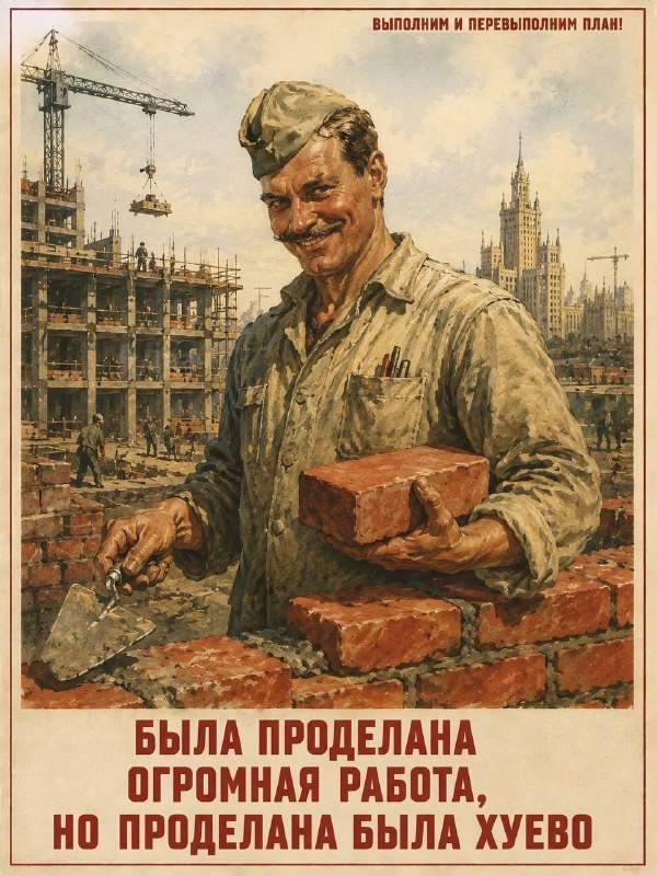 Работяги переделали советские плакаты под современные реалии
Самое время скинуть коллегам