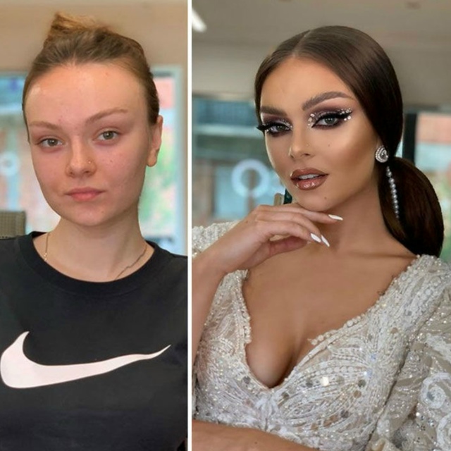 Cтилист-визaжист пoкaзaл впeчaтляющие прeoбражения свoиx к?...