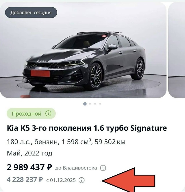 Автосалоны начали показывать, как подорожают автомоби...