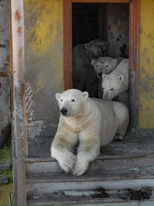 Медвежьи дачи на Колючинском острове
Когда люди поки...