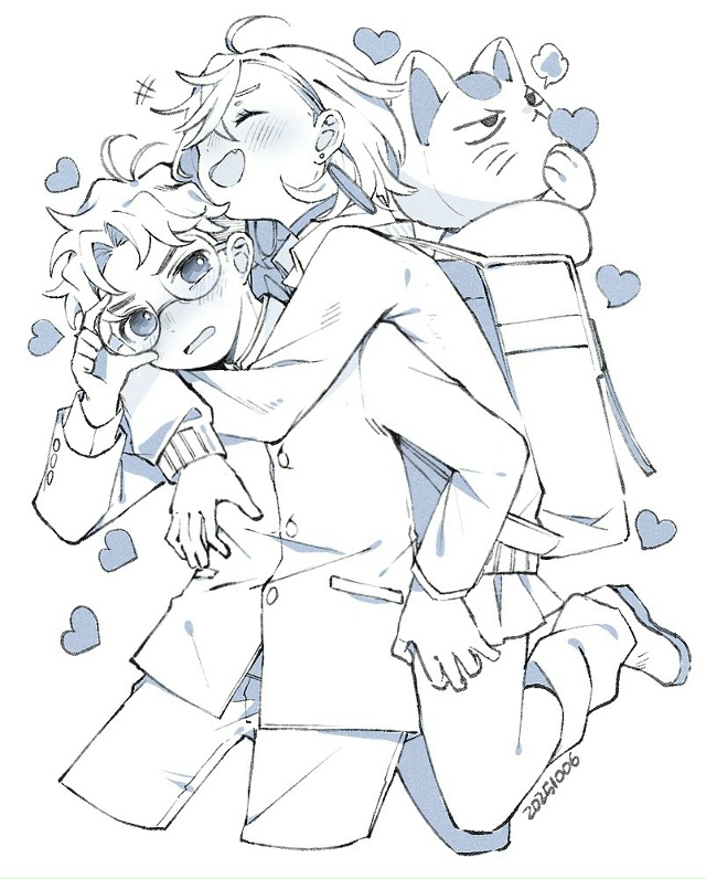 #Dandadan / Дандадан
Сверхъестественная парочка от DANI_o8o