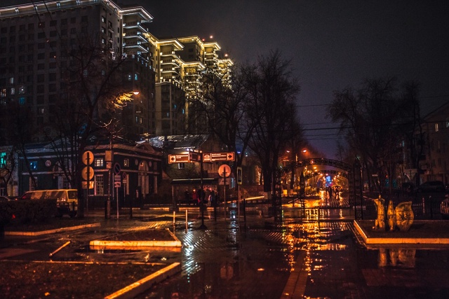 🤩Вечерний, блестящий и красивый Воронеж