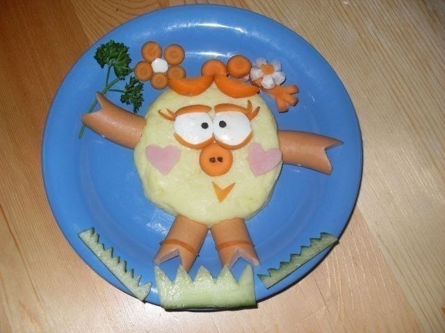 И уговаривать малыша не придется..все сам съест!