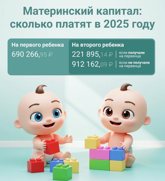🤰🏻Маткапитал предложили увеличить в полтора раза, н?...